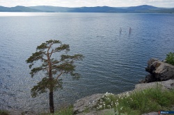 Летний день на озере Тургояк